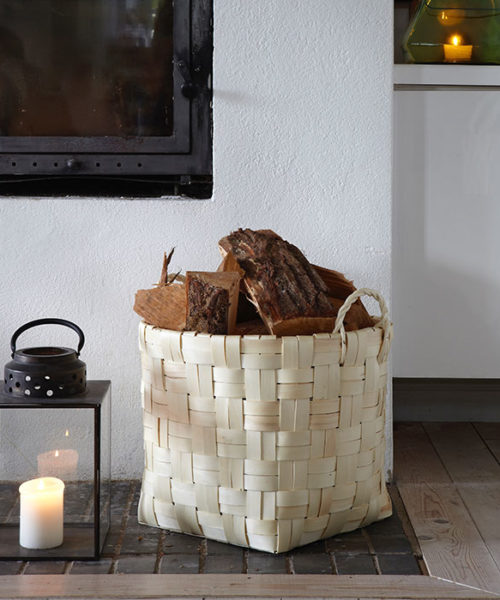Aufbewahrungskorb Holz Gemütlichkeit Hygge Aufbewahrungskorb Holz Gemütlichkeit Hygge