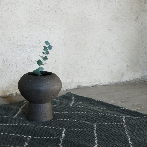 Vase Braun H15cm | Nordic Butik