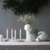 Ball Vase Weiß Cooee Design Nordic Butik