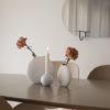 Pastille Vase Weiß Cooee Design Nordic Butik