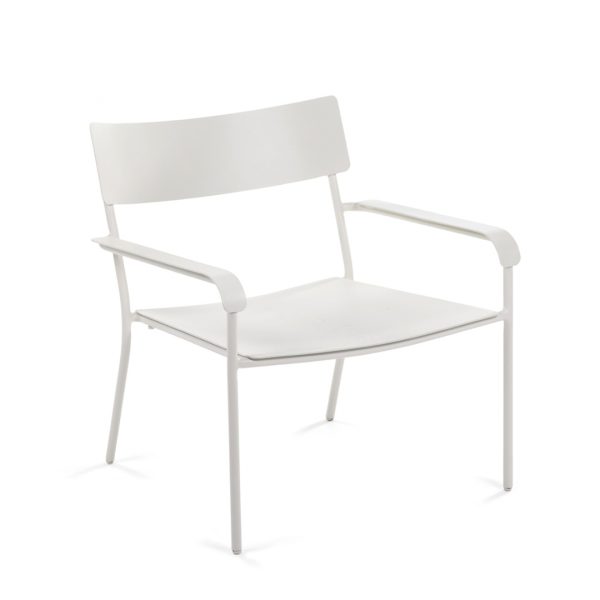 Lounge Chair Sand August Gartensessel weiss kaufen Nordic Butik