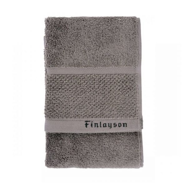 Organic SYLI Duschtuch Grau 70x150cm Syli Handtuch grau von Finlayson bei Nordic Butik