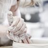 BOOM Laterne weiss Keramik kaufen Nordic Butik