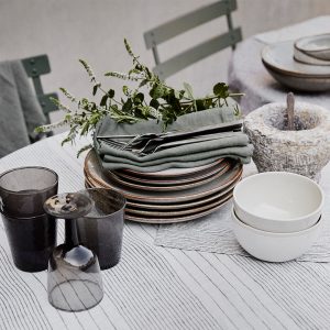 Leinen Servietten khaki grün kaufen Tell me More Nordic Butik