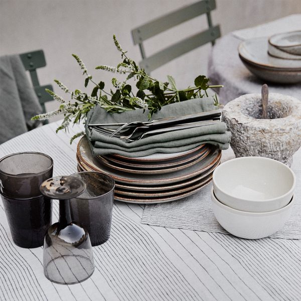 Leinen Servietten khaki grün kaufen Tell me More Nordic Butik